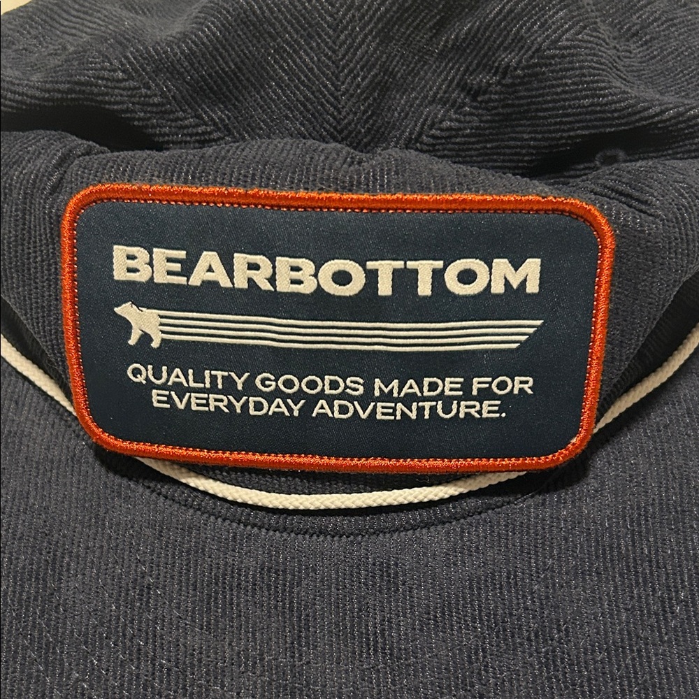 Bearbottom Dark Navy Blue Corduroy Adventure Cap
